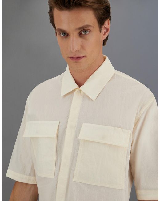 Camicia Laminar di Herno in Gray