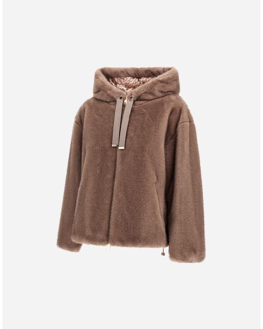 Herno Brown Bomber Jacket