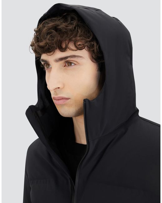 Herno Blue Long Jacket for men