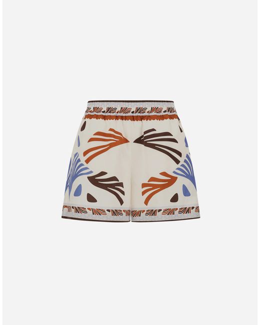 Herno White Shorts