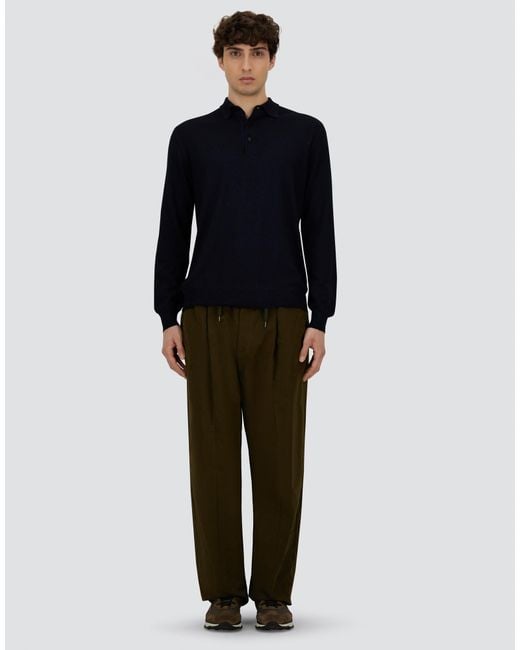 Herno Green Trousers for men