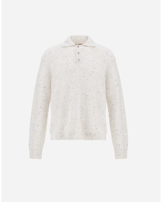 Herno White Resort Polo Shirt for men
