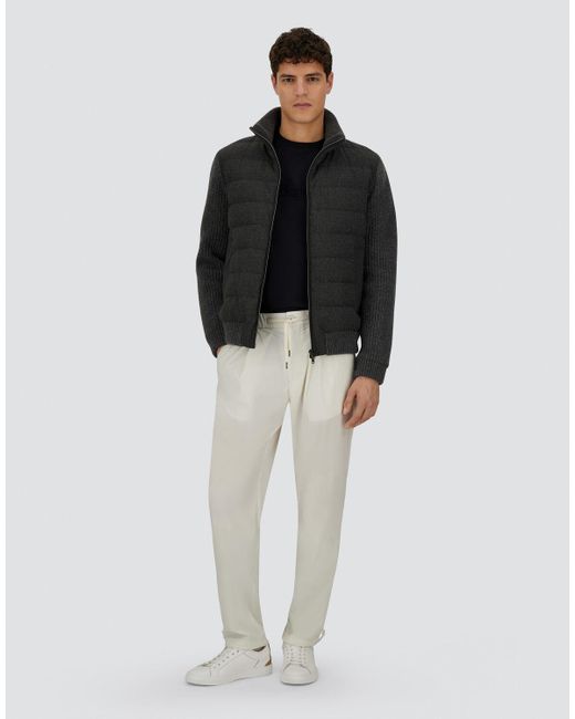 Herno Blue Wool Knickerbocker Jacket for men