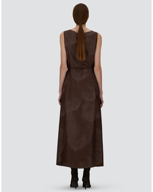 Herno Brown Resort Dress
