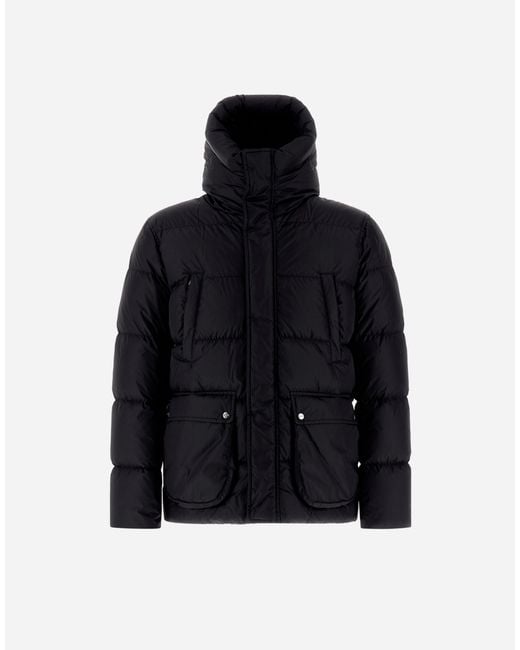Herno Blue Bomber Jacket for men