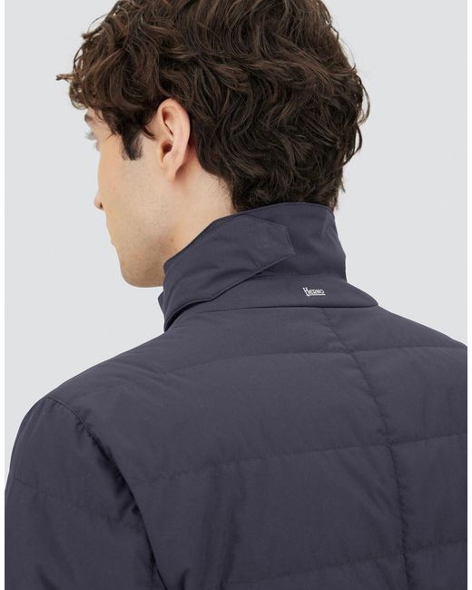 Herno Blue Blazer for men