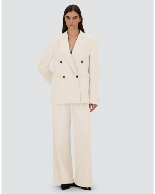 Herno Natural Flawless Woven Blazer