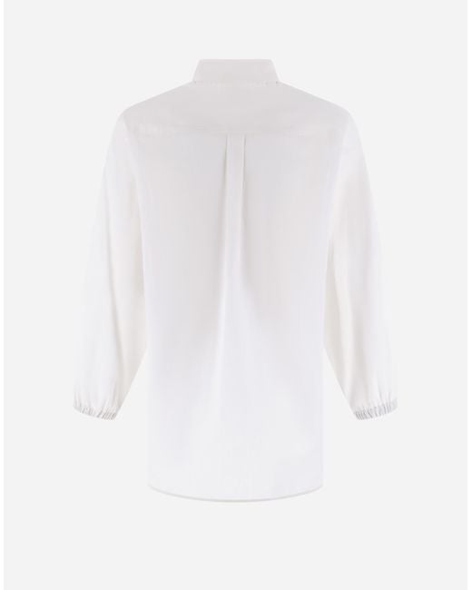 Herno White Cotton Shirt