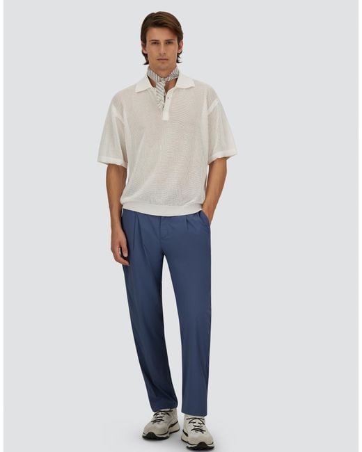 Herno Blue Trousers for men