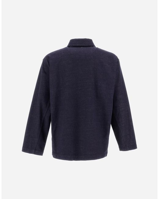 Herno Blue Field Jacket for men