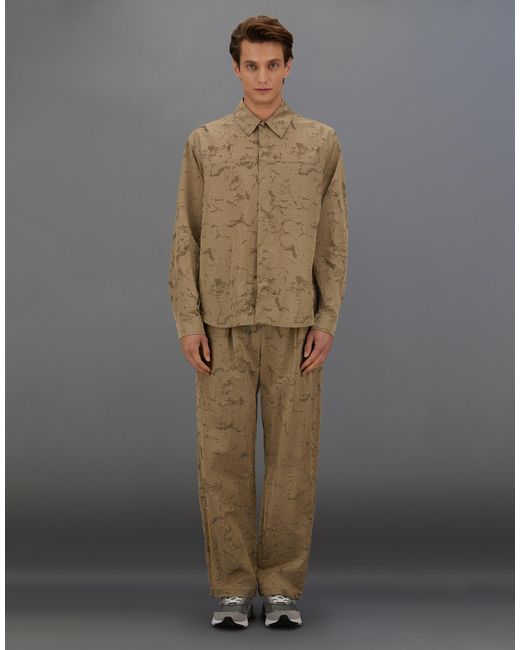 Herno Natural Laminar Shacket
