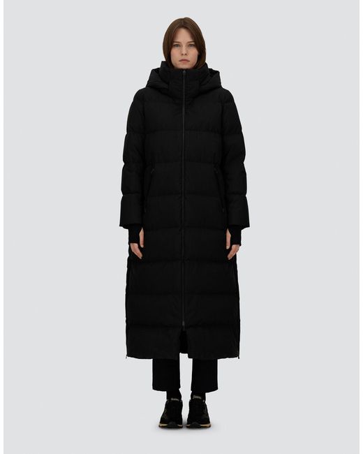 Herno Black Long Jacket