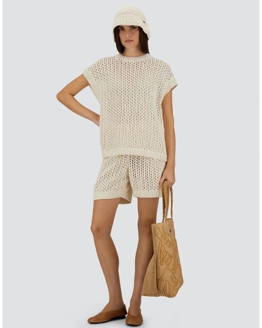 Herno White Shorts