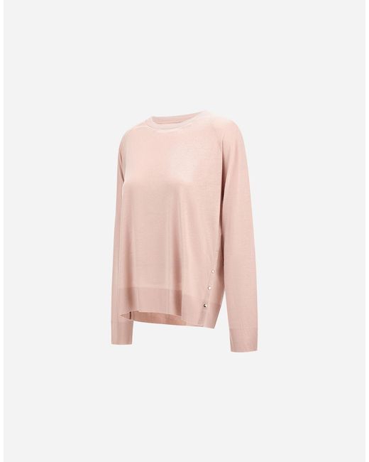 Herno Pink Long-Sleeved T-Shirt