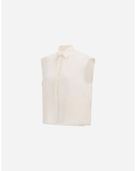 Herno White Vest