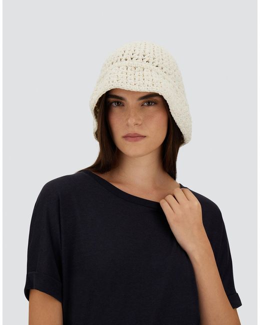 Herno White Beanie