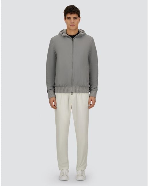 Herno Gray Resort Cardigan for men