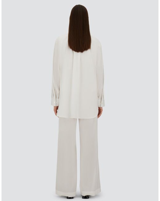 Herno White Trousers