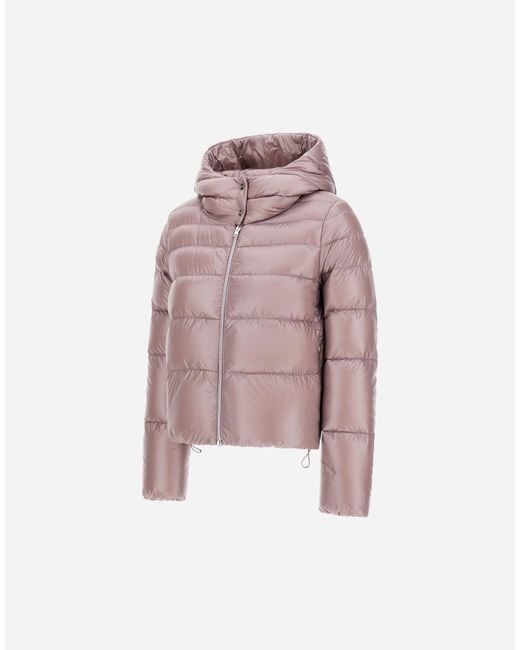 Herno Pink Resort Bomber Jacket
