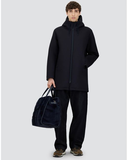 Herno Blue Long Parka for men