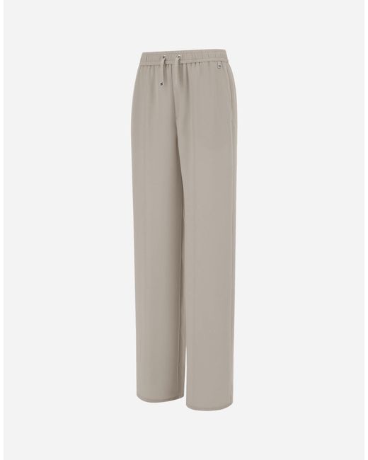 Herno White Trousers