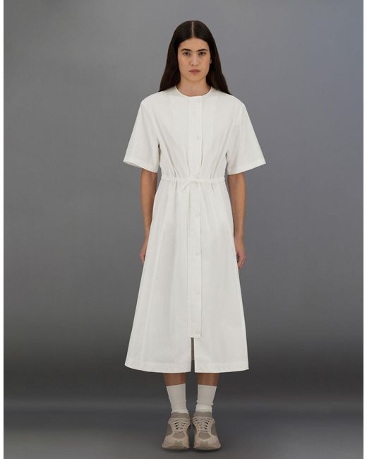 Herno Gray Laminar Dress