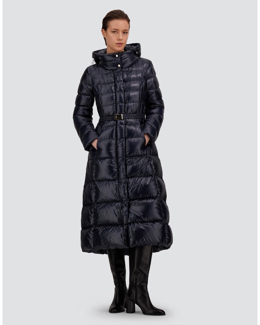 Herno Blue Nylon Ultralight Oversize Jacket