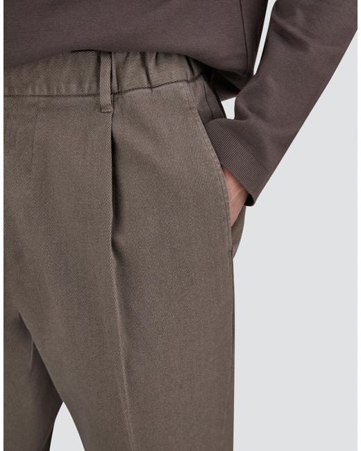 Herno Gray Trousers for men