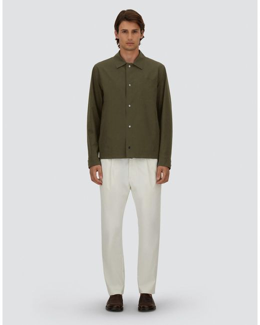 Herno Green Essence Shacket for men