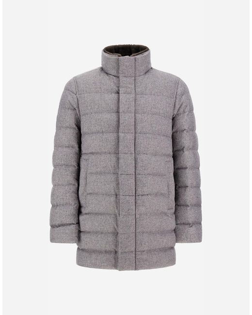 Herno Gray Carcoat for men