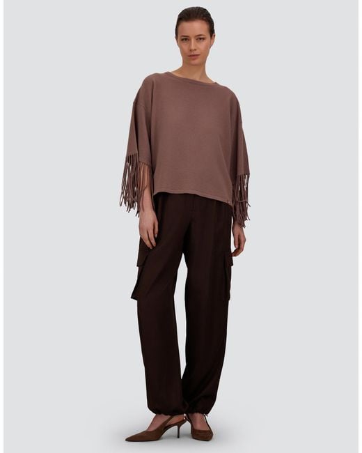Herno Pink Wool And Cashmere Stocking-Stitch Jumper