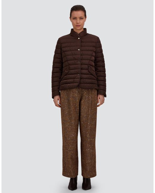 Herno Brown Satin Blazer