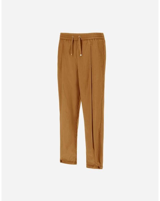 Herno Natural Light Nylon Stretch Trousers