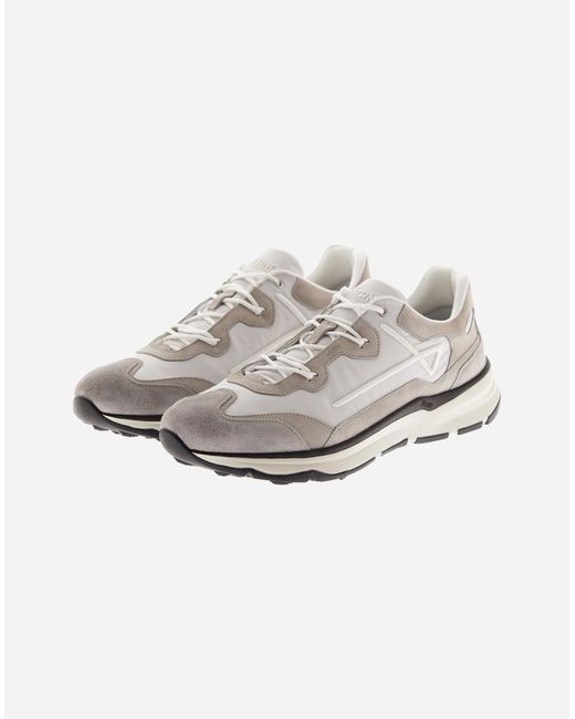 Herno White Running Trainers for men