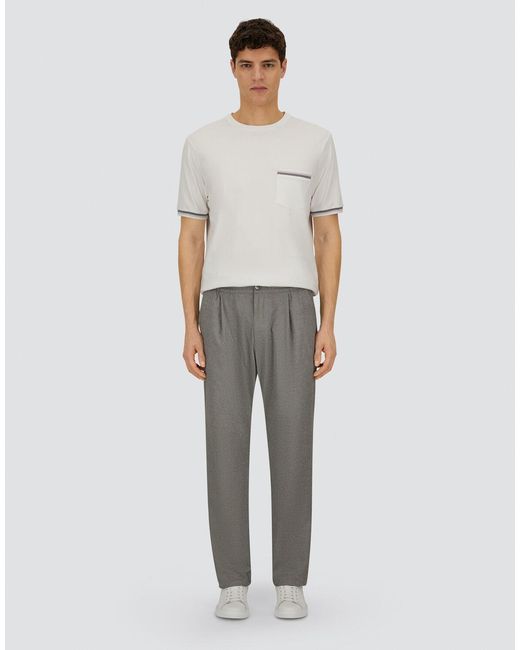 Herno Gray Resort Trousers for men