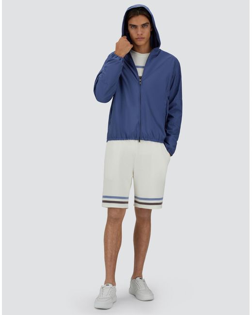 Herno Blue Smart Tech Jacket for men
