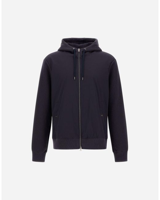 Herno Jacke Resort Aus Interlock in Blue für Herren