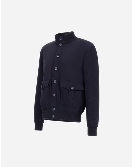 Herno Blue Resort Jacket for men