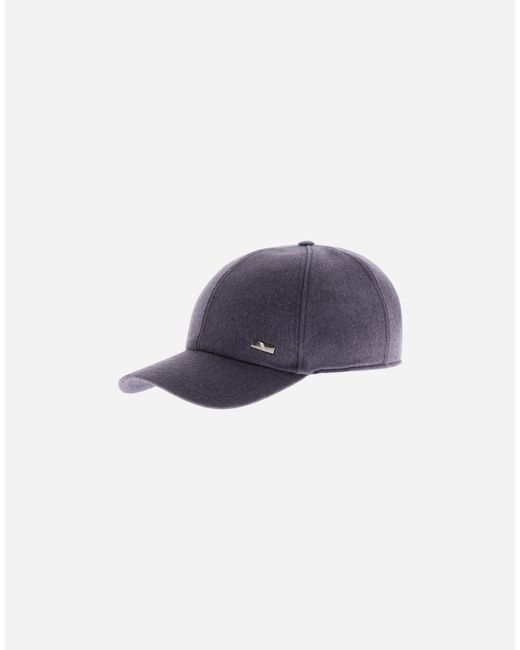 Herno Blue Resort Baseball Cap for men