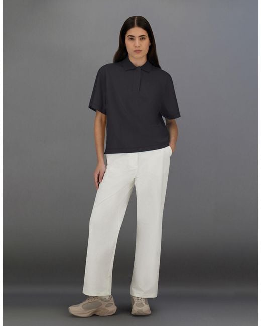 Herno Gray Laminar Polo Shirt