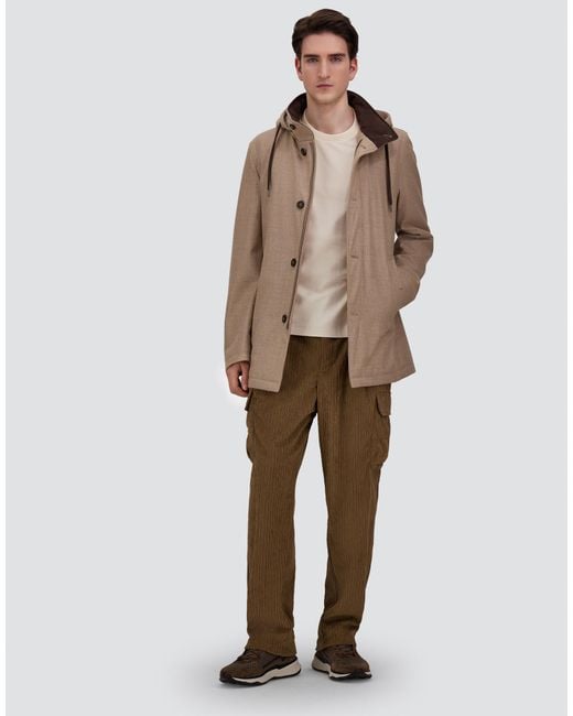Herno Natural Short Parka for men