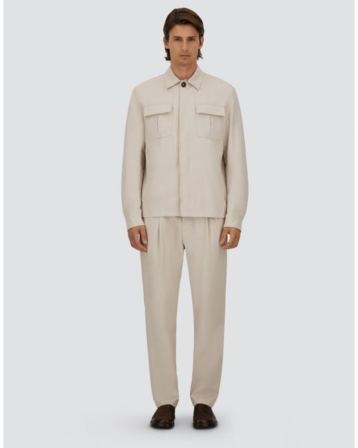 Herno Pink Trousers for men
