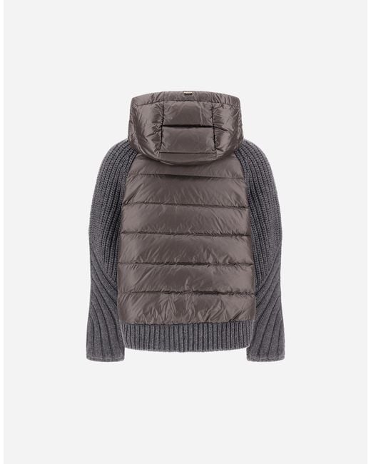 Herno Gray Cardigan