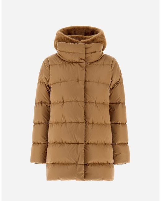 Herno Brown Winter Jackets