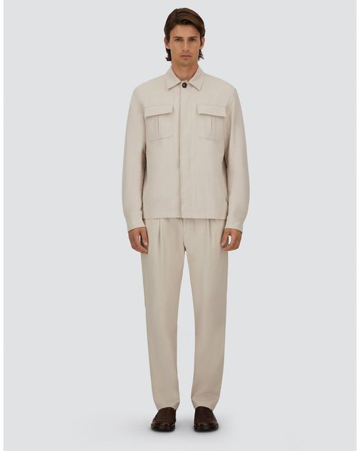 Herno Pink Trousers for men
