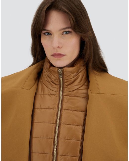 Herno Natural 2 Layer Scuba And Nylon Ultralight Peacoat