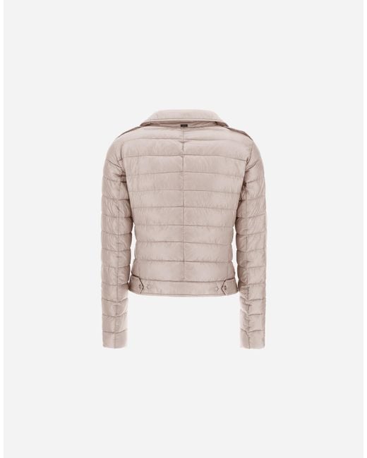 Herno White Bomber Jacket