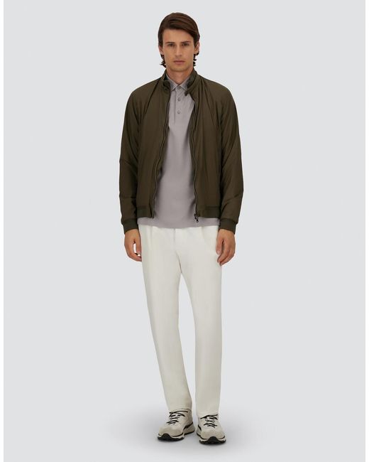 Herno Multicolor Ecoage High-Collar Bomber Jacket for men