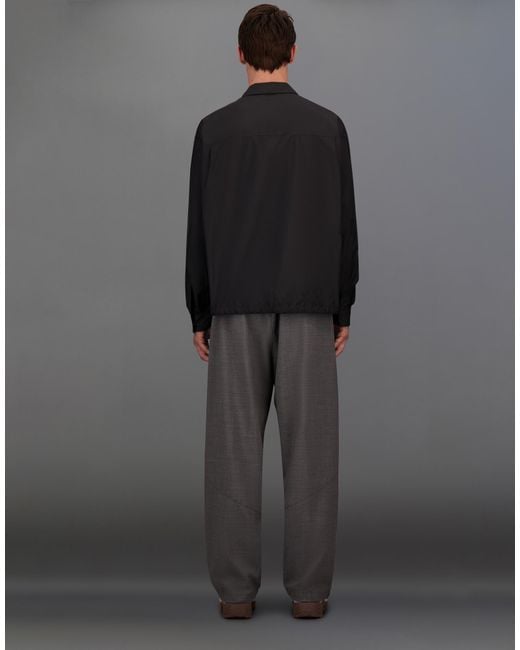 Herno Black Laminar Shirt