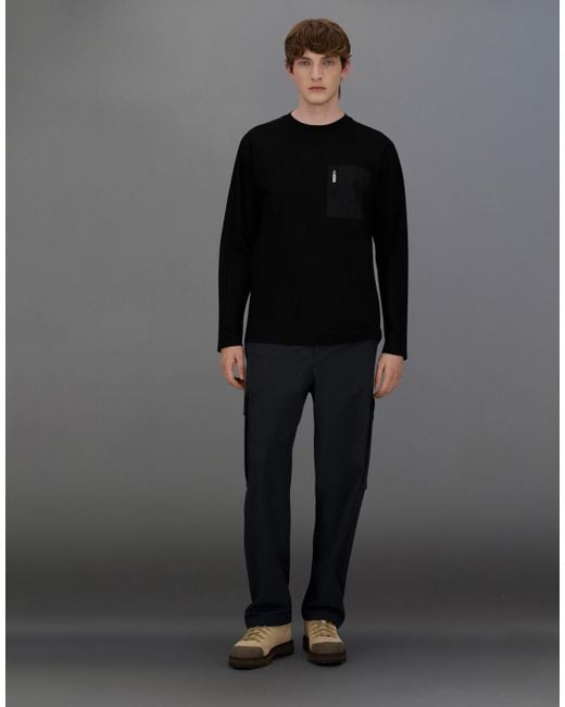 Herno Gray Laminar Cargo Trousers